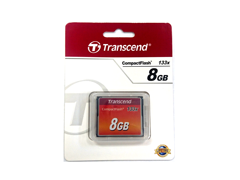 Transcend CompactFlash 8GB TS8GCF133