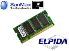 SMD-N51226-J (SODIMM DDR PC2700 512MB)