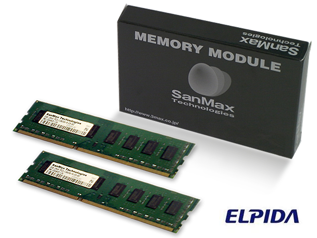 SMD-4G88NP-10F-D DDR3-1066 2GB*2SET ELP