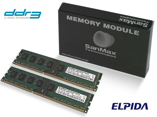 SMD-8G68NP-13H-D DDR3-1333 4GBx2 CL9 ELP