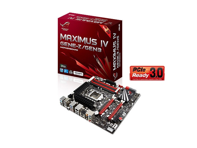 ASUSTeK MAXIMUS4 GENE-Z/GEN3