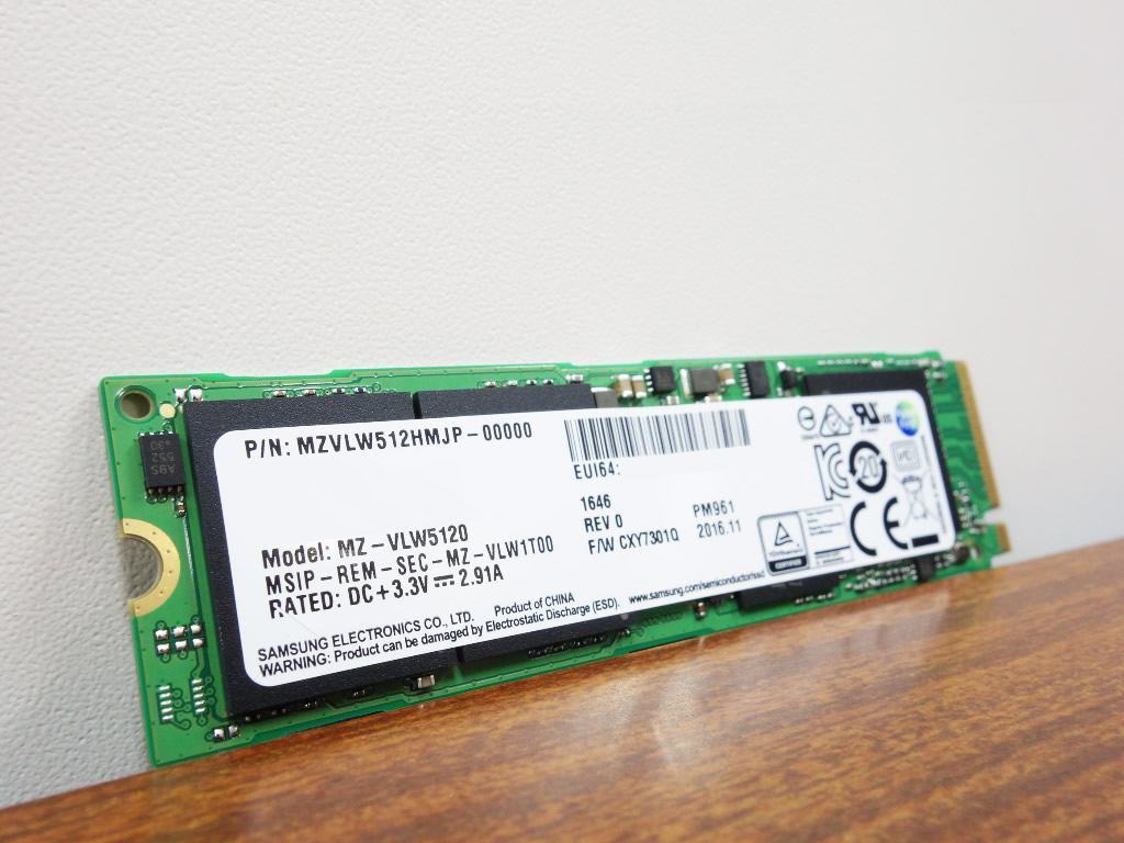 PM961 MZVLW512HMJP-00000