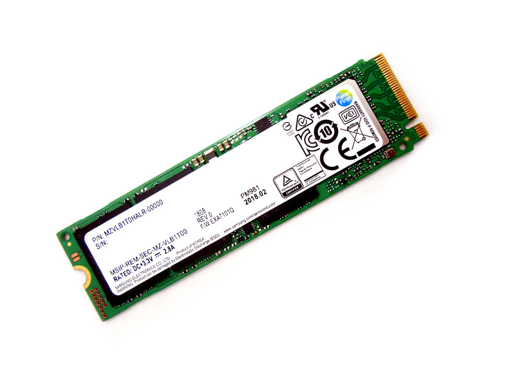 PM981 MZVLB1T0HALR-00000