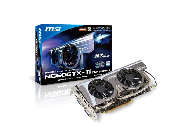 MSI N560GTX-Ti Twin Frozr II OC V2