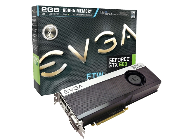 EVGA GTX680 FTW 02G-P4-3686 国内