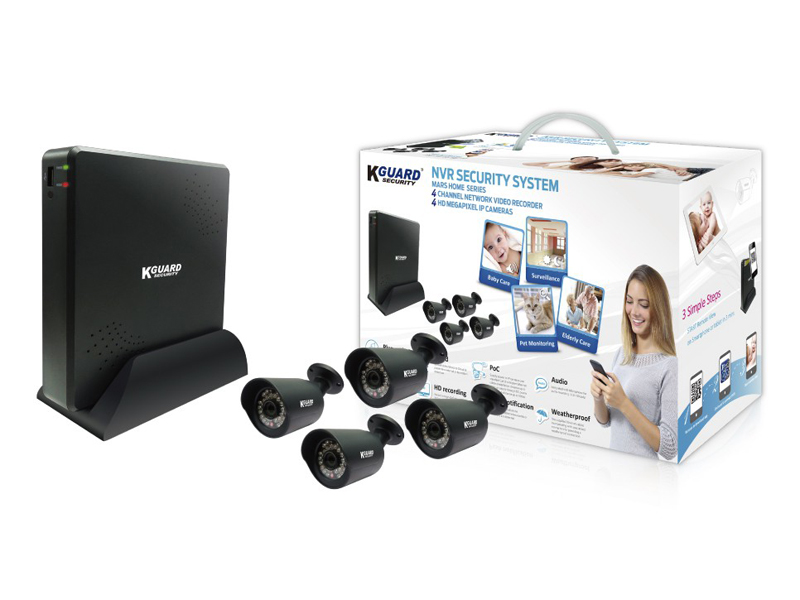 Mars Home NVR Combo Kit MH-4140