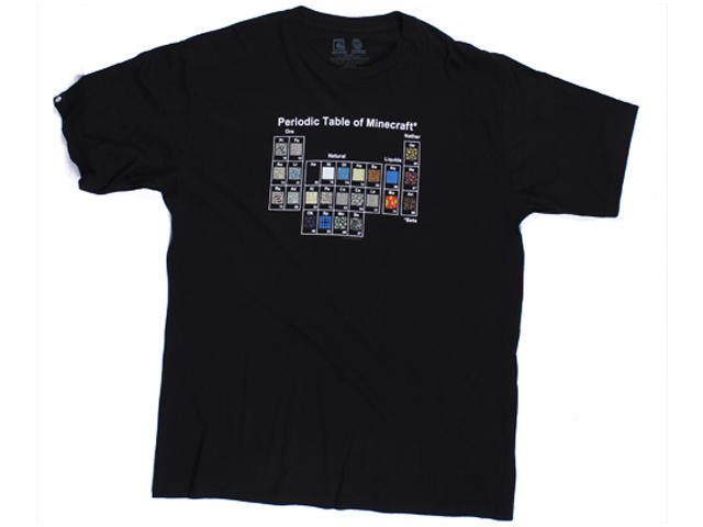 Minecraft Periodic Table T-Shirt (S)
