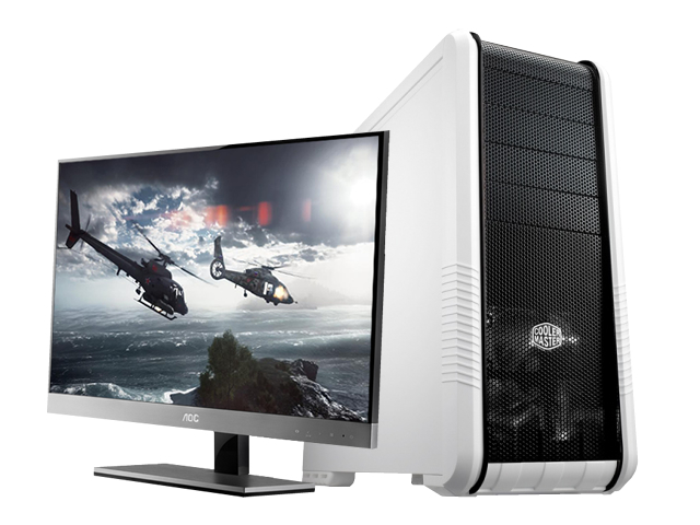 ア*イ様 【良品・単品】ド派手ゲーミングPC Core i5 3470S GTX パソコンショップアーク【プレスリリース】アーク 黒白ツートンカラー