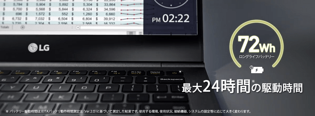 Lg Lg 薄型軽量ノート 販売終了 Gram 15z990 Ga56j 製品詳細 パソコンshopアーク Ark