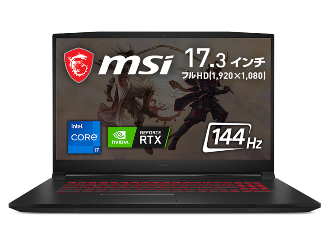 MSI ゲーミングノート Katana GF76 11U Katana-GF76-11UD-671JP