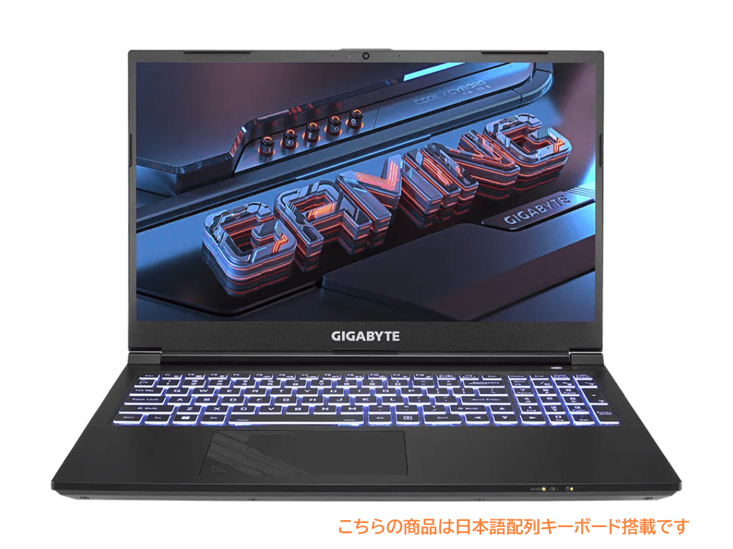 GIGABYTE ゲーミングノート G5 GIGABYTE G5 KE-52JP213SH の正規品は正規取扱店で GIGABYTE ゲーミングノートPC G5 ノートPC