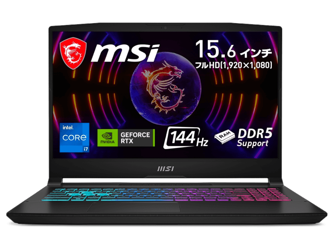 MSI ゲーミングノートパソコン