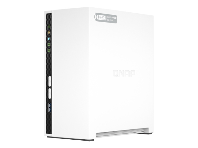 TS-231K Qnap - Storage NAS 2 Baias SATA p/ até 32TB