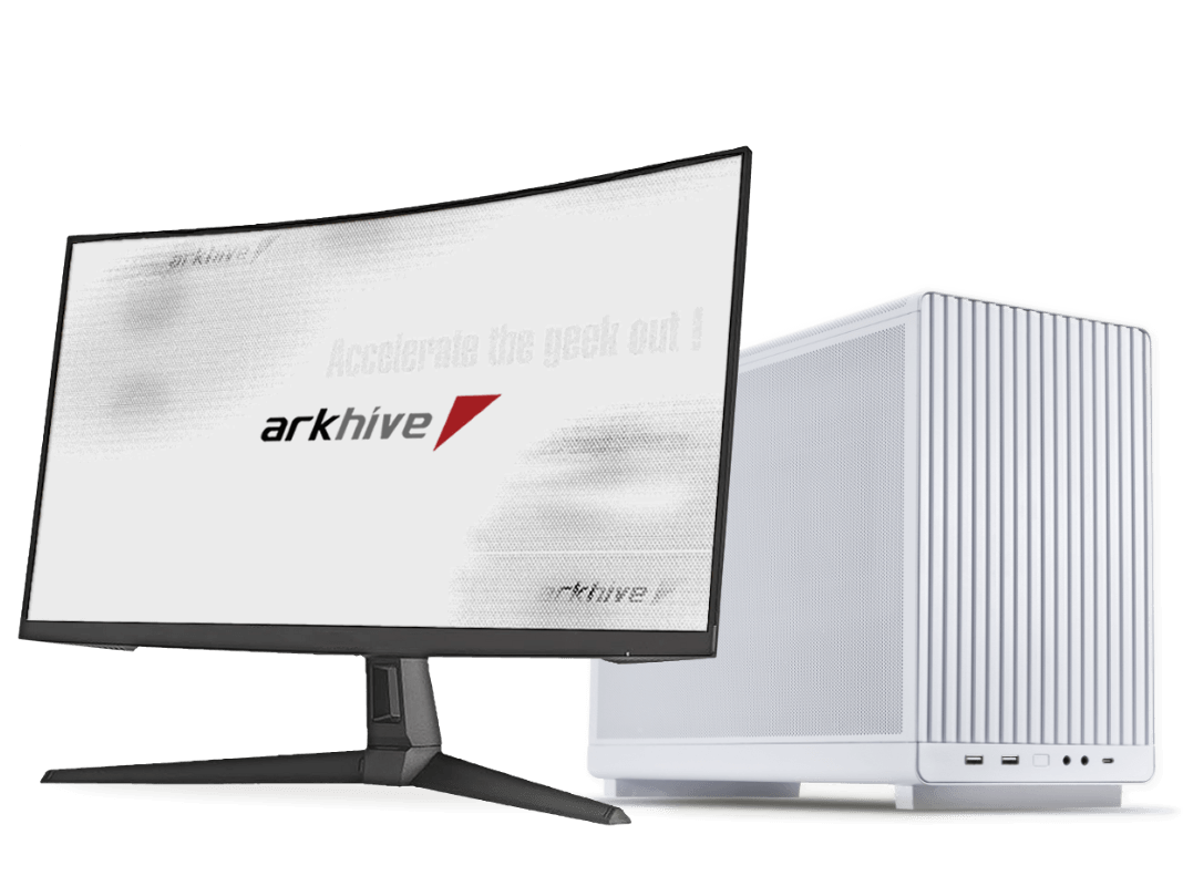 ARK arkhive Gaming Custom GC-A5S Ryzen 5 8600G 搭載 DeskMeet AG