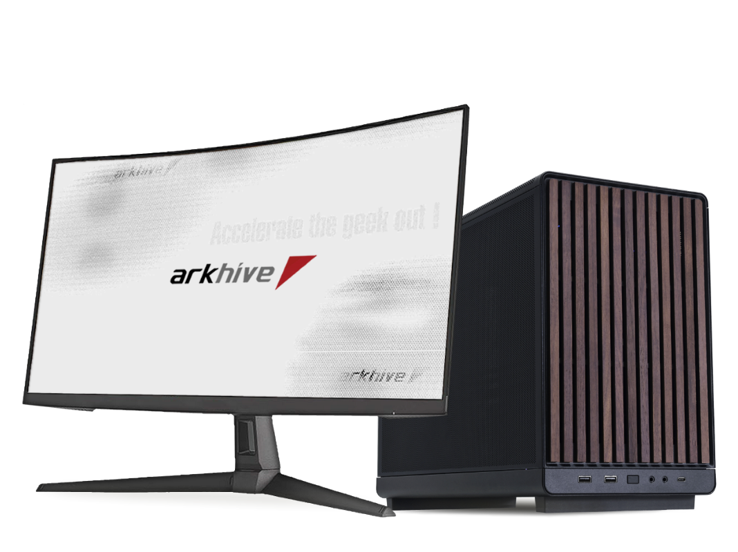 ARK arkhive Gaming Custom GC-A5S Ryzen 5 8600G 搭載 DeskMeet AG