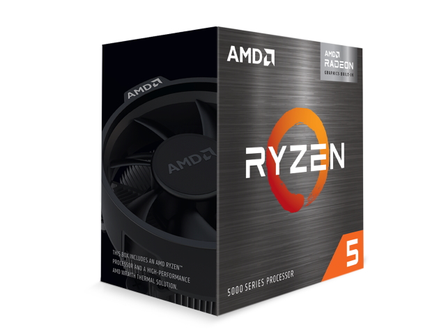 AMD Ryzen 5 5600G BOX AMD Ryzen 5000G Socket AM4 / 6コア12スレッド / 3.9GHz(BC  4.4GHz) / L2 3MB+L3 16MBキャッシュ / Radeon Graphics (7コア) / 最大PCIe(3.0)レーン数 24  / TDP 65W - 製品詳細 |