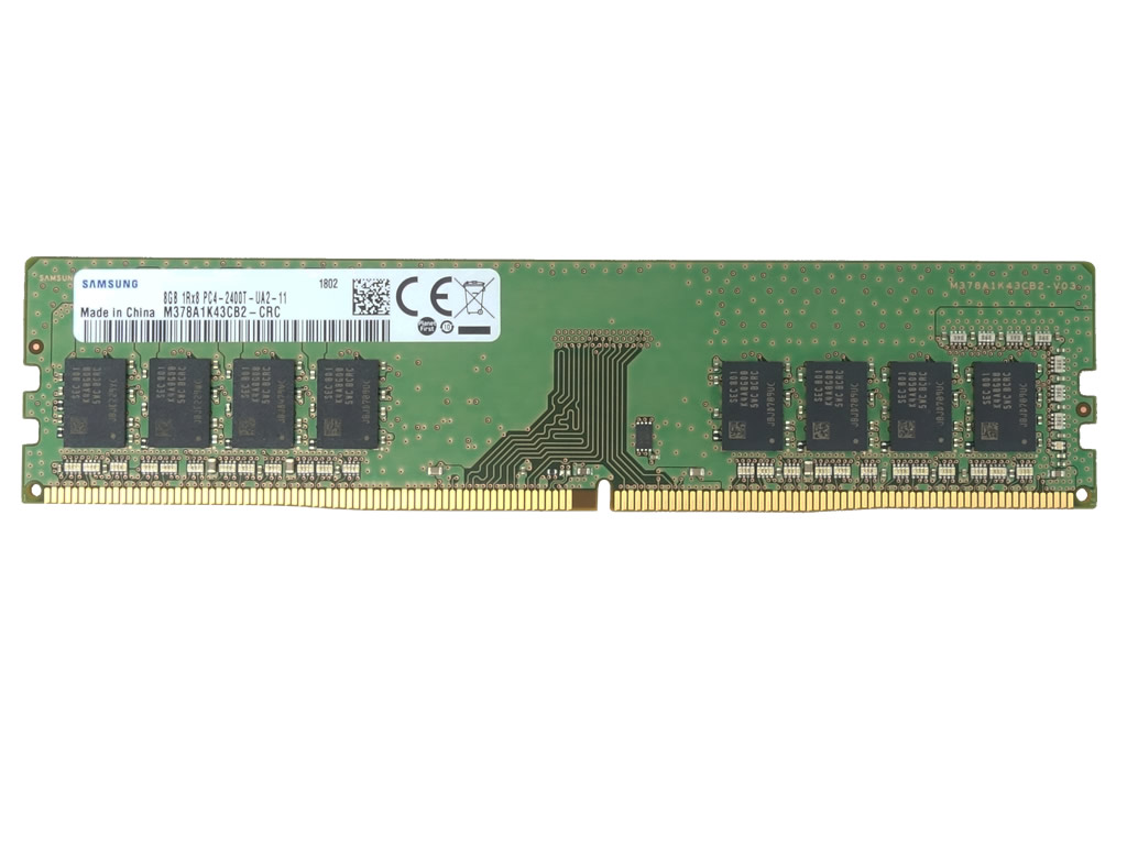 SAMSUNG M378A1K43CB2-CRCD U-DIMM DDR4-2400 8GB BULK 288pin DDR4 
