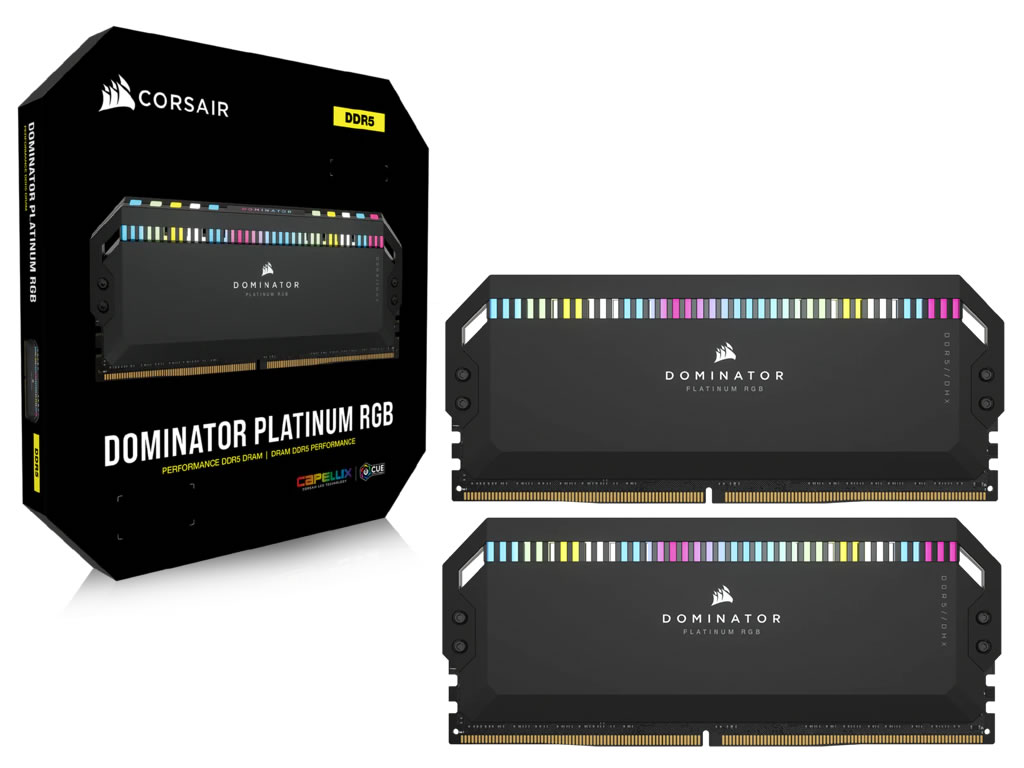 Corsair Cmt32gx5m2b50c38 Dominator Platinum Rgb Ddr5 2pin Ddr5 50 Cl38 38 38 32gb 16gbx2枚組 Set 1 25volt Xmp3 0 製品詳細 パソコンshopアーク Ark