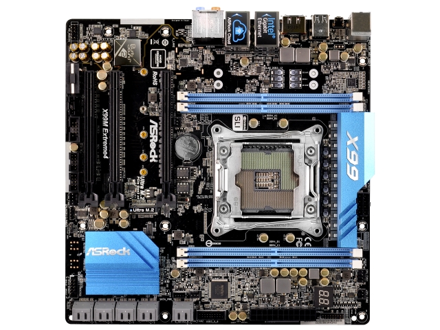 Asrock X99m Extreme4 インテル X99シリーズ Lga2011 V3対応 Intel X99チップセット搭載microatxマザーボード 製品詳細 パソコンshopアーク Ark