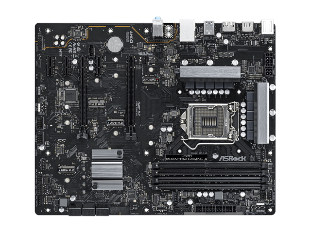 ASRock H570 Phantom Gaming 4 インテル 500シリーズ LGA1200対応 intel  H570チップセット搭載ATXマザーボード - 製品詳細 | パソコンSHOPアーク（ark）