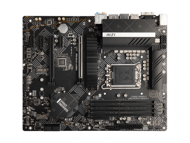 セットアップ 新品未開封LGA1700マザーボードMSI PRO B660-A DDR4 fawe.org