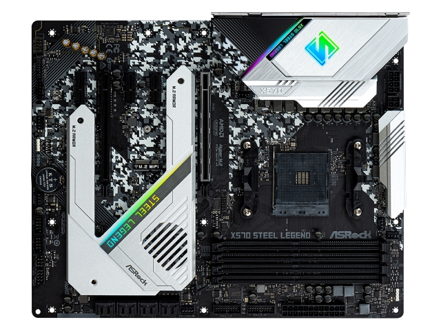 Asrock X570 Steel Legend Amd 500シリーズ Socket Am4対応 Amd X570チップセット搭載atxマザーボード 製品詳細 パソコンshopアーク Ark