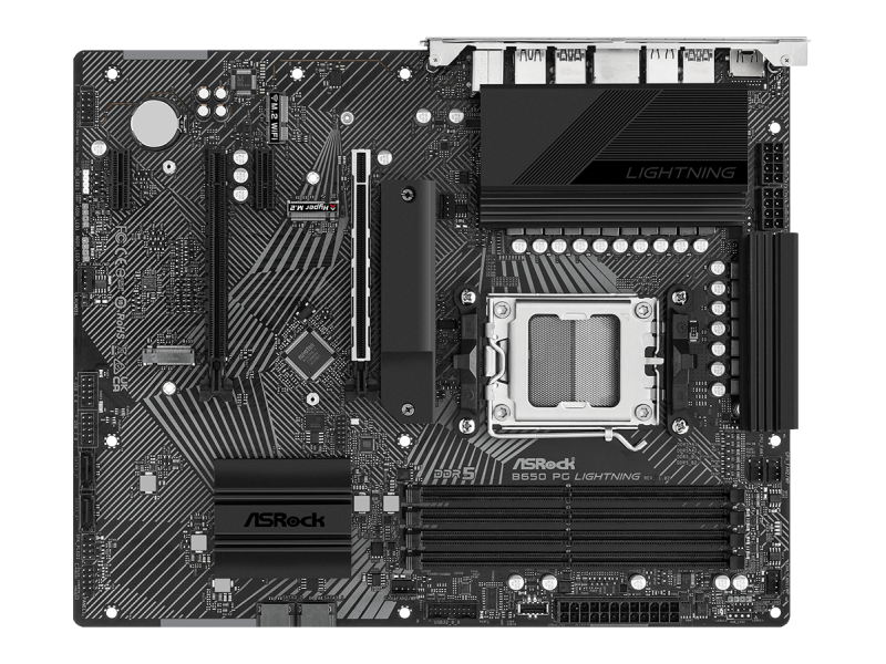 ASRock B650 PG Lightning AMD 600シリーズ Socket AM5対応 AMD B650 チップセット搭載ATXマザーボード 製品詳細