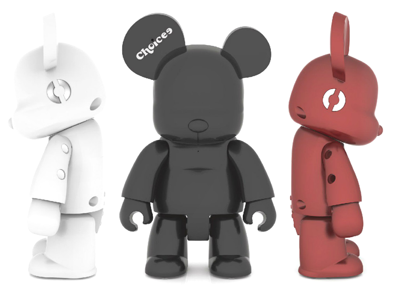 Choicee Choicee Qee Bear Robot Speaker White ブルートゥース対応ワイヤレス クマ型ロボットスピーカー 白 製品詳細 パソコンshopアーク Ark