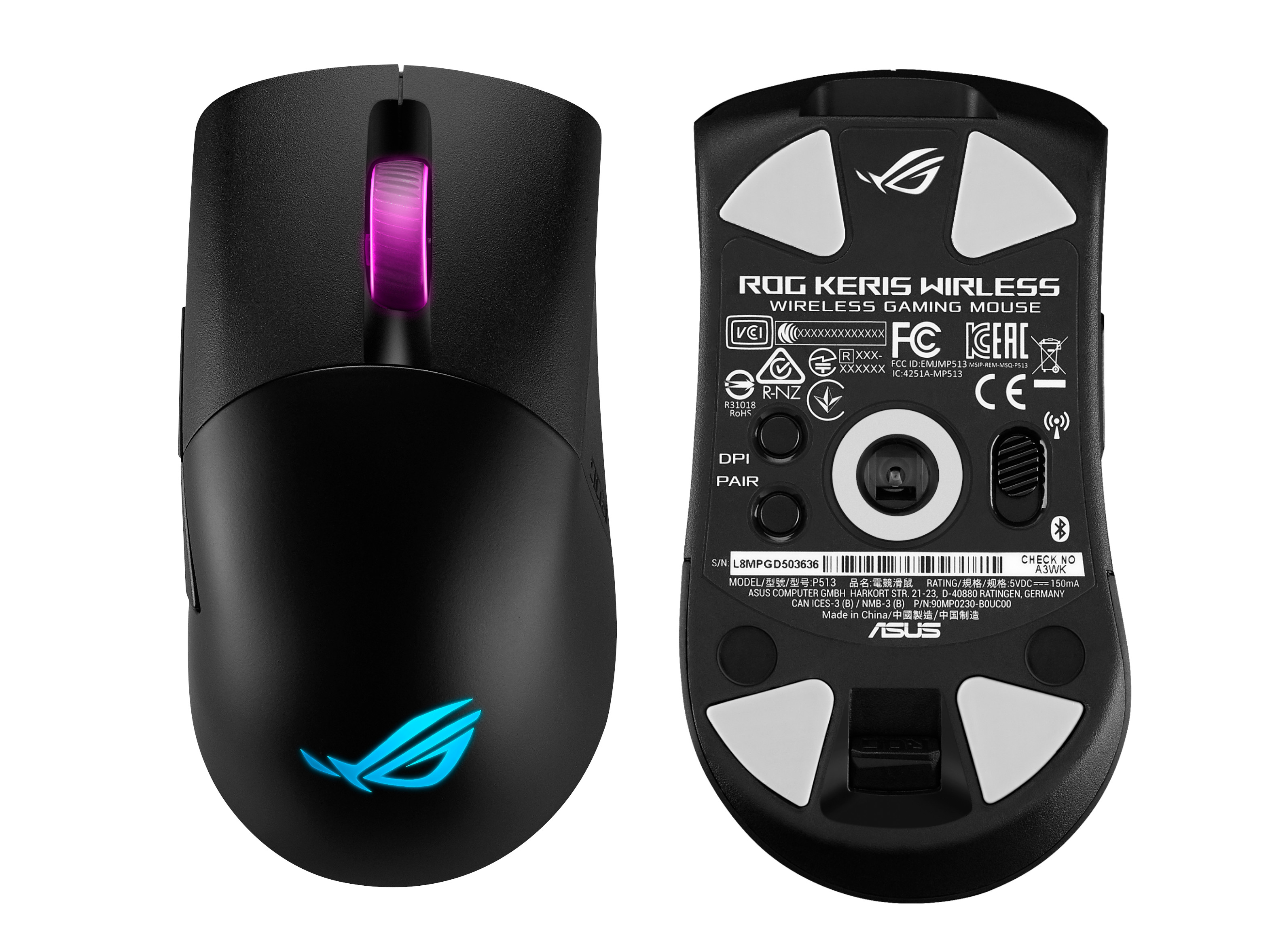 Asus P513 Rog Keris Wireless Rog 光学式ワイヤレスゲーミングマウス 製品詳細 パソコンshopアーク Ark Asus P513 Rog Keris Wireless Rog 光学式ワイヤレスゲーミングマウス 製品詳細 パソコンshopアーク Ark
