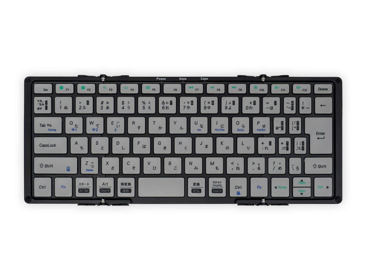 MOBO MOBO Keyboard 2 (ブラック/グレー) 日本語配列折りたたみ式Bluetoothキーボート - 製品詳細 |  パソコンSHOPアーク（ark）