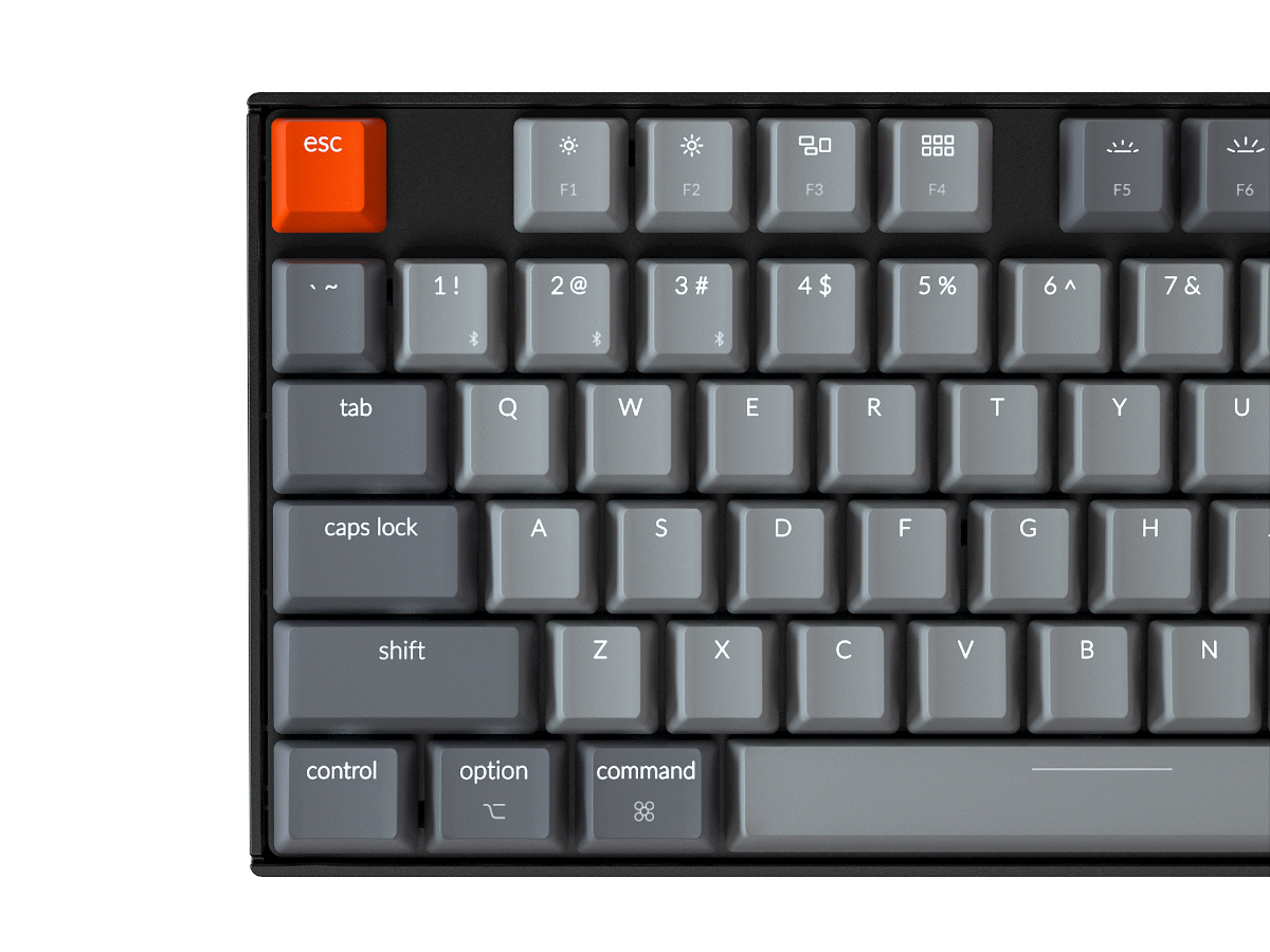 Keychron Keychron K8 ワイヤレス・メカニカルキーボードWHITEライト - US(テンキーレス)Gateron赤軸 K8 -  製品詳細 | パソコンSHOPアーク（ark）