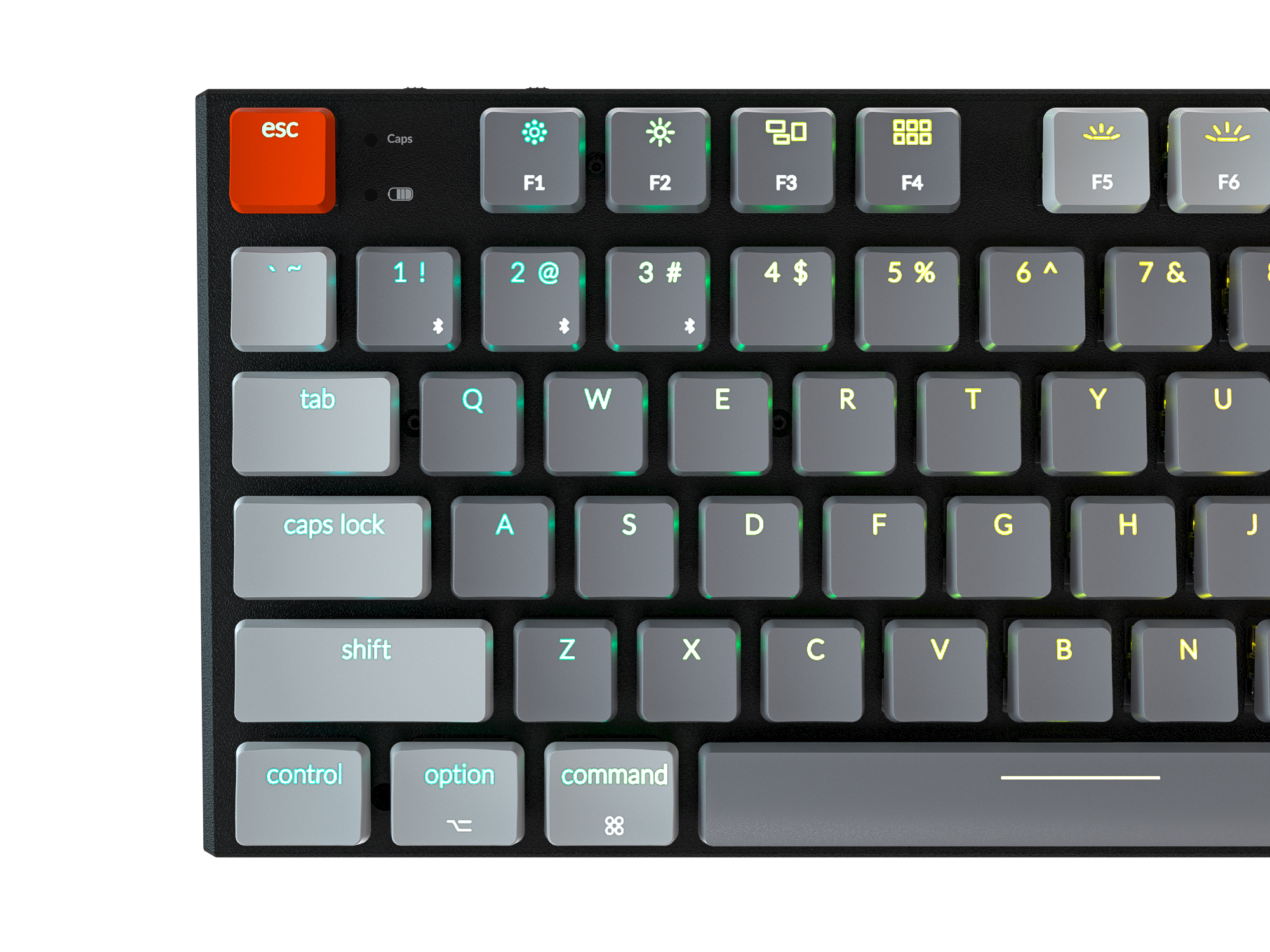 Keychron Keychron K1(V5) ワイヤレス・メカニカルキーボード RGBライト - US(テンキーレス)-Gateron青軸 K1  - 製品詳細 | パソコンSHOPアーク（ark）