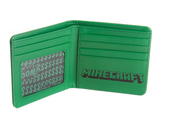 J Nx Minecraft Creeper Face Leather Wallet マインクラフト クリーパー フェイス レザー ウォレット 製品詳細 パソコンshopアーク Ark