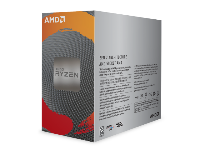 AMD Ryzen 5 3500 BOX 第3世代 AMD Ryzen Socket AM4 / 6コア6スレッド / 3.6GHz(BC  4.1GHz) / L2 3MB+L3 16MBキャッシュ / 最大PCIe(4.0)レーン数 24 / TDP 65W - 製品詳細 |  パソコンSHOPアーク（ark）