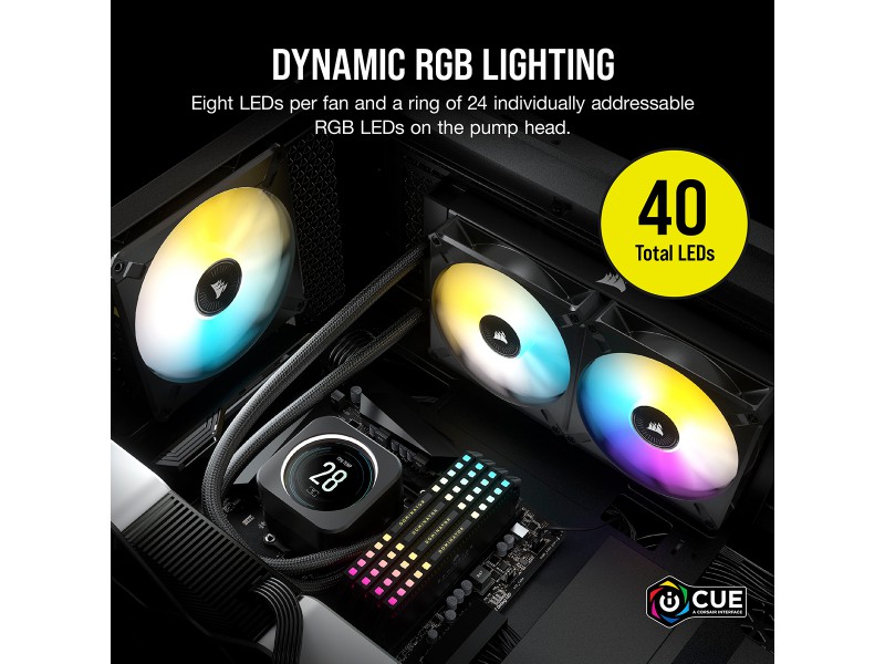 Corsair iCUE H100i ELITE LCD ELITE LCD - 製品詳細 | パソコンSHOP ...