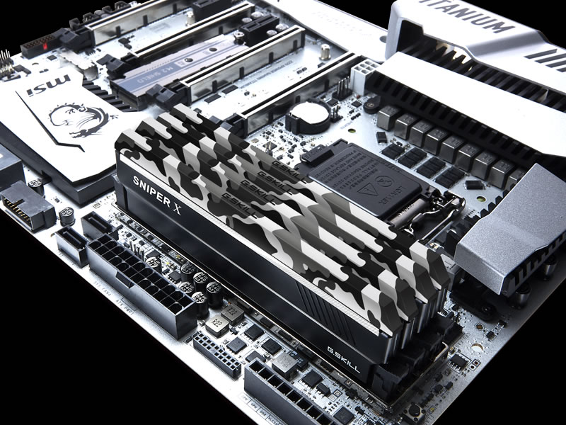 G.Skill F4-3600C19D-16GSXWB Sniper X 288pin DDR4-3600 CL19-20-20-40  16GB(8GBx2枚組)SET 1.35Volt XMP2.0 - 製品詳細 | パソコンSHOPアーク（ark）