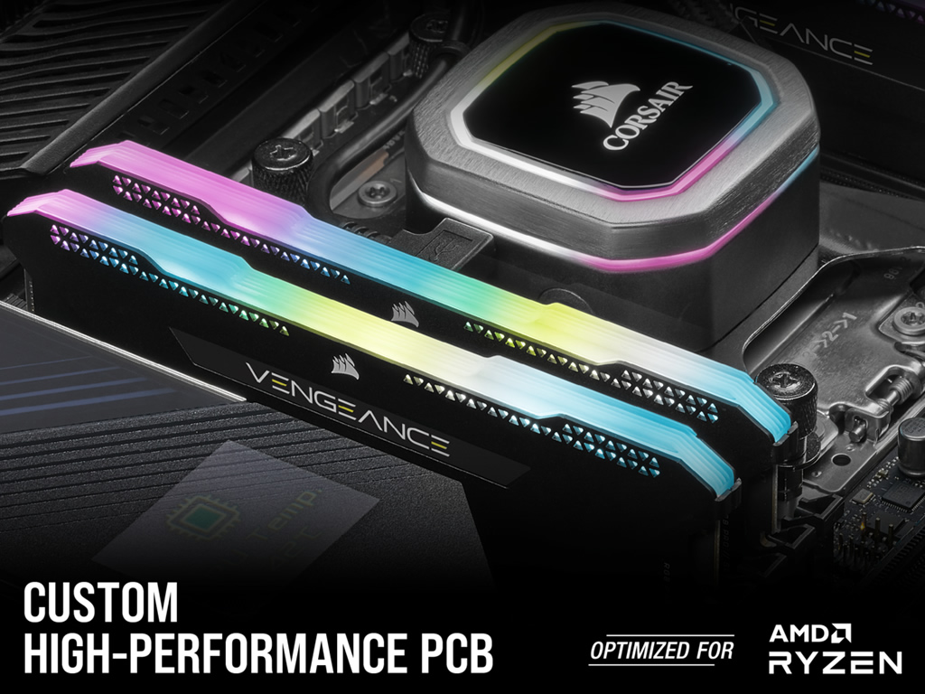 Corsair CMH32GX4M2Z3600C18 VENGEANCE RGB PRO SL 288pin DDR4-3600 CL18-22-22  32GB(16GBx2枚組)SET 1.35Volt XMP2.0 - 製品詳細 | パソコンSHOPアーク（ark）