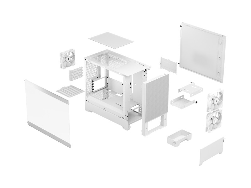 Fractal Design Pop Mini Air RGB White TG Clear Tint Pop Air - 製品詳細 | パソコン SHOPアーク（ark）