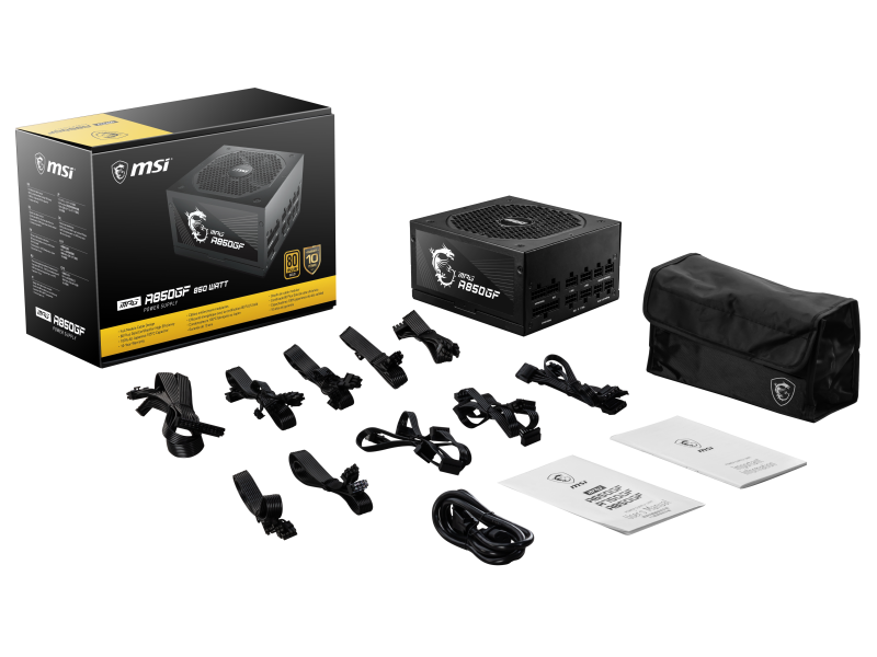 MPG A850GF | Power Supply | Power Within Reach