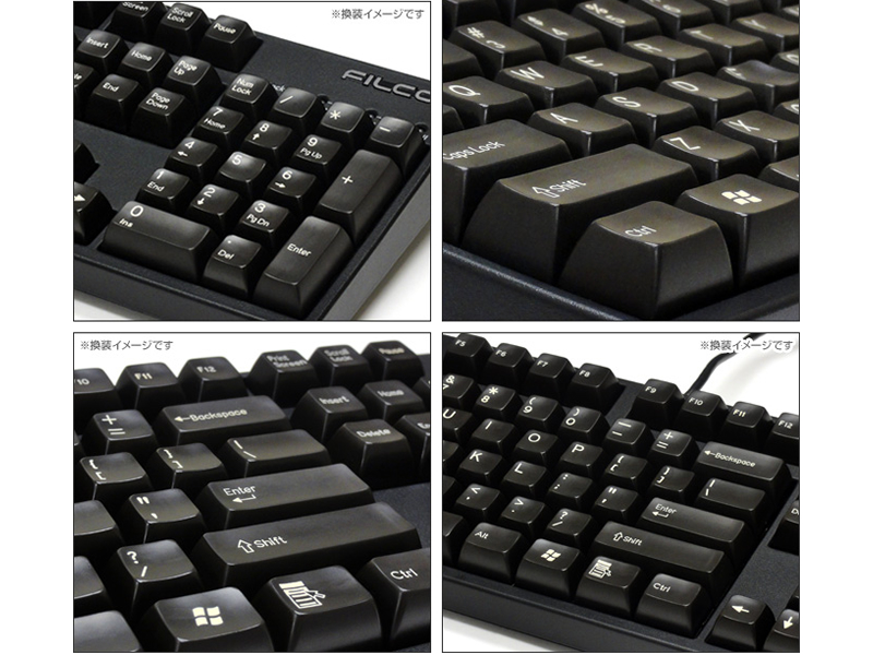 Filco Majestouch専用104英語配列 2色成型カスタムキーキャップセット 104 87キー英語配列用キーキャップ 製品詳細 パソコンshopアーク Ark