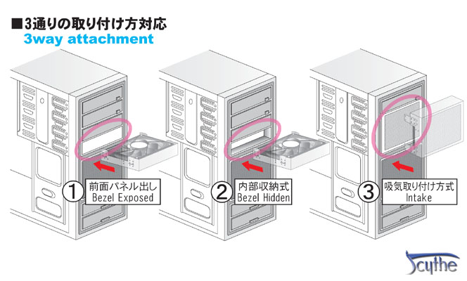 Scythe Scythe Sckb 1000bk 鎌平 Kamabay黒 製品詳細 パソコンshopアーク Ark