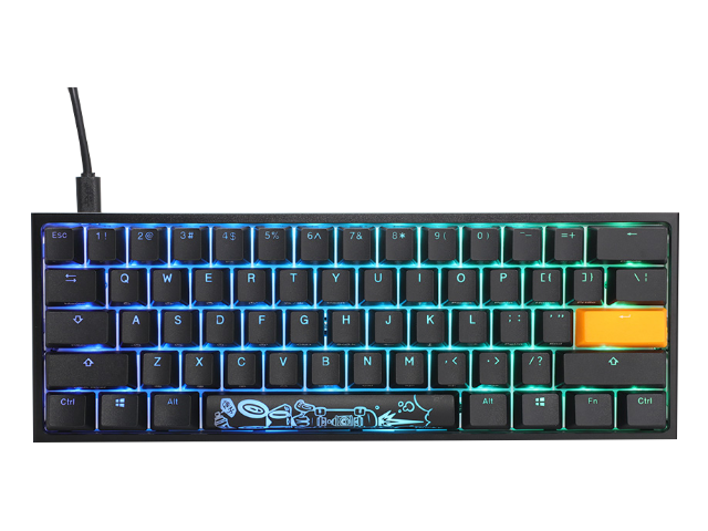DUCKY CHANNEL One 2 Mini RGB Cherry Silent Red RGB One 2 - 製品 