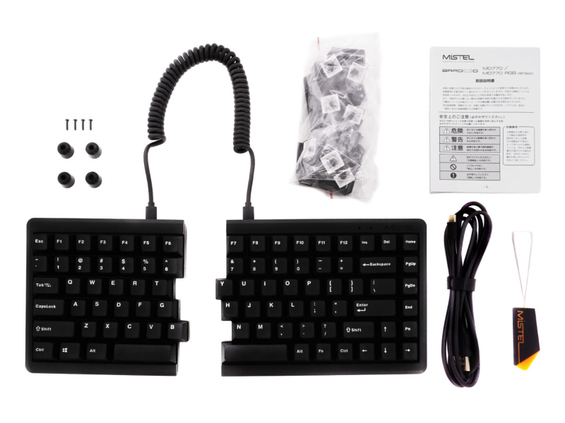 Mistel Barocco(バロッコ)MD770 英語US配列バージョン Cherry MX 