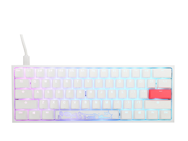 Ducky Channel One 2 Mini Rgb Pure White Cherry Red Rat One 2 製品詳細 パソコンshopアーク Ark