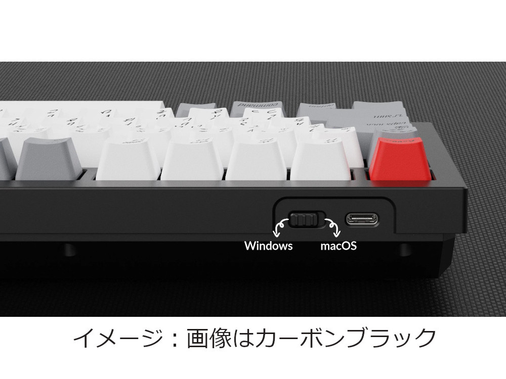 Keychron Keychron Q1 QMK カスタム・メカニカルキーボード ノブバージョン - US配列(テンキーレス)- 組み立て済み /  シルバーグレー / Gateron G Proスイッチ(ホットスワップ) 茶軸 Q1 - 製品詳細 | パソコンSHOPアーク（ark）