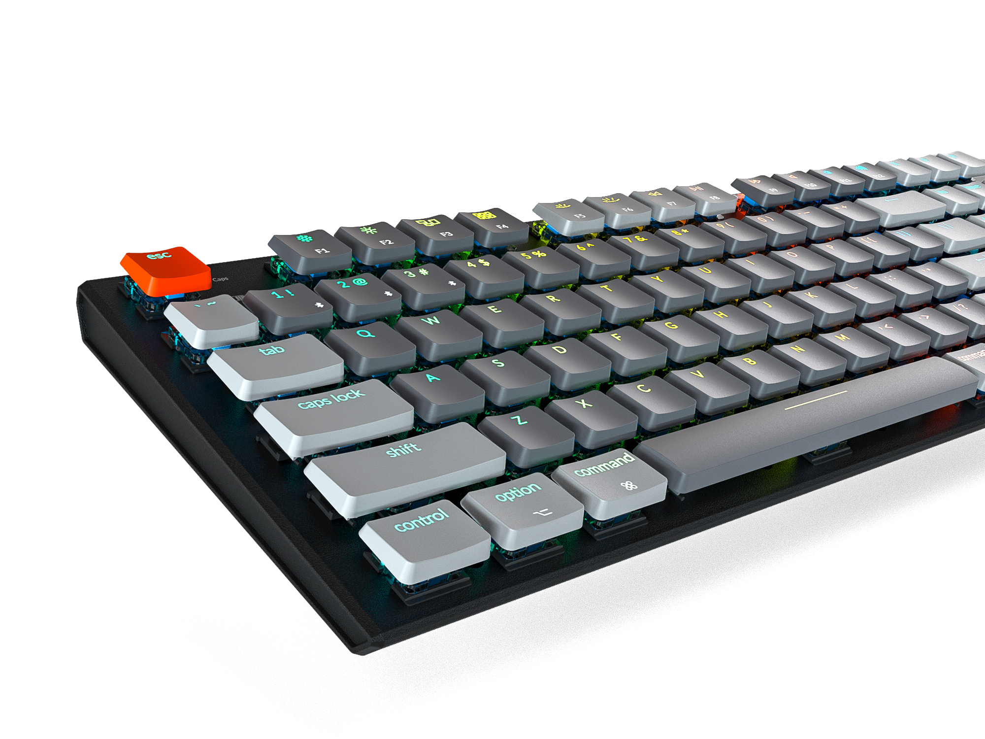 Keychron Keychron K1(V5) ワイヤレス・メカニカルキーボード RGBライト - US(テンキーレス)-Gateron赤軸 K1  - 製品詳細 | パソコンSHOPアーク（ark）
