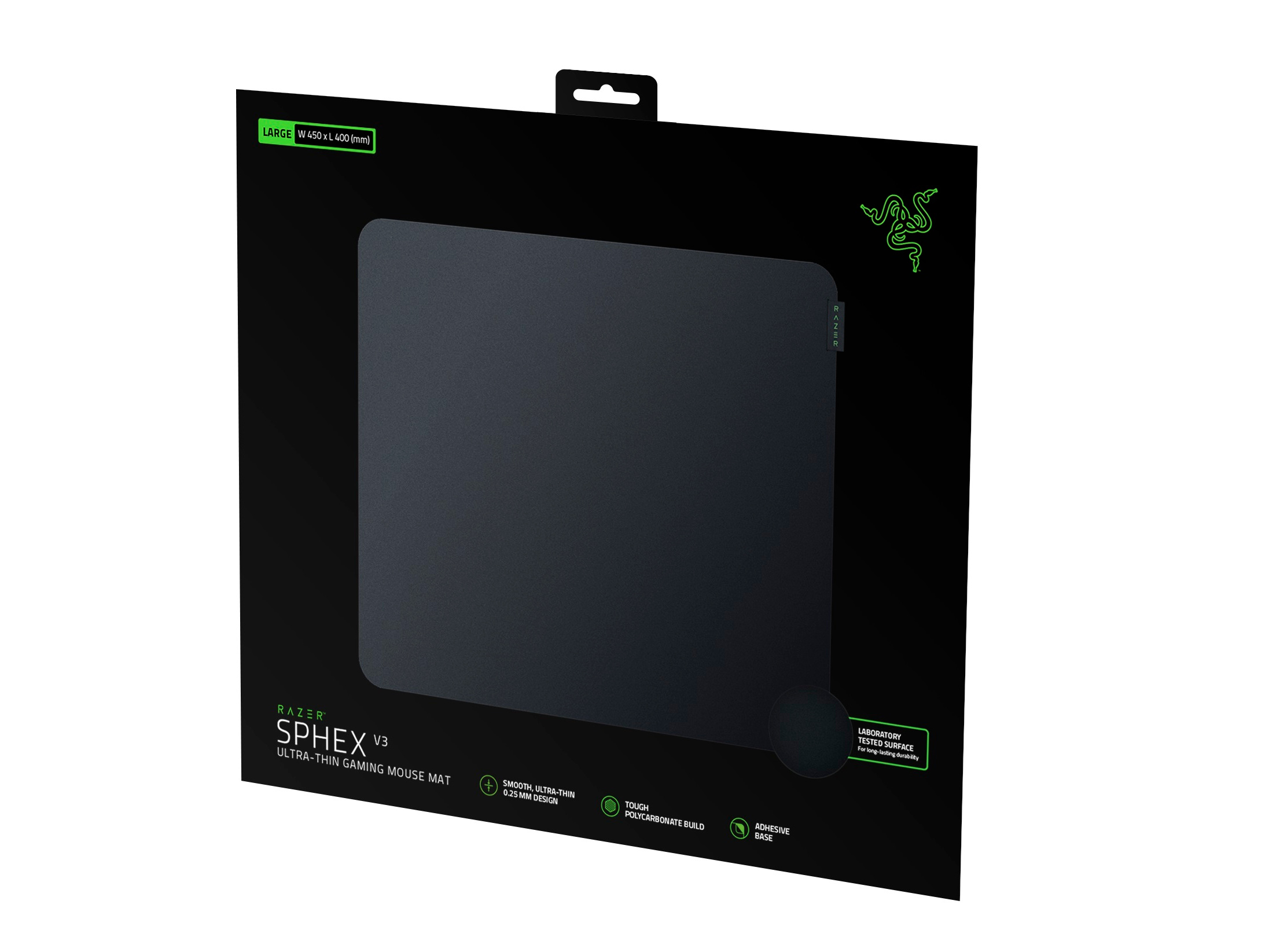 Razer Sphex V3 L Sphex ハードタイプ超薄型ゲーミングマウスパッド 製品詳細 パソコンshopアーク Ark