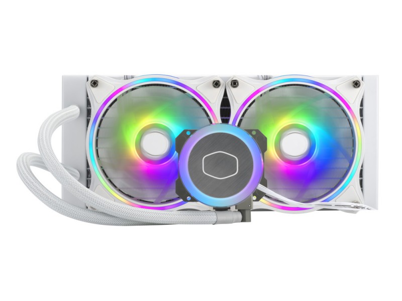 水冷クーラー　7,980円 Cooler Master MasterLiquid ML240 Illusion White Edition 【arkアーク】で 他商品も掲載の場合あり