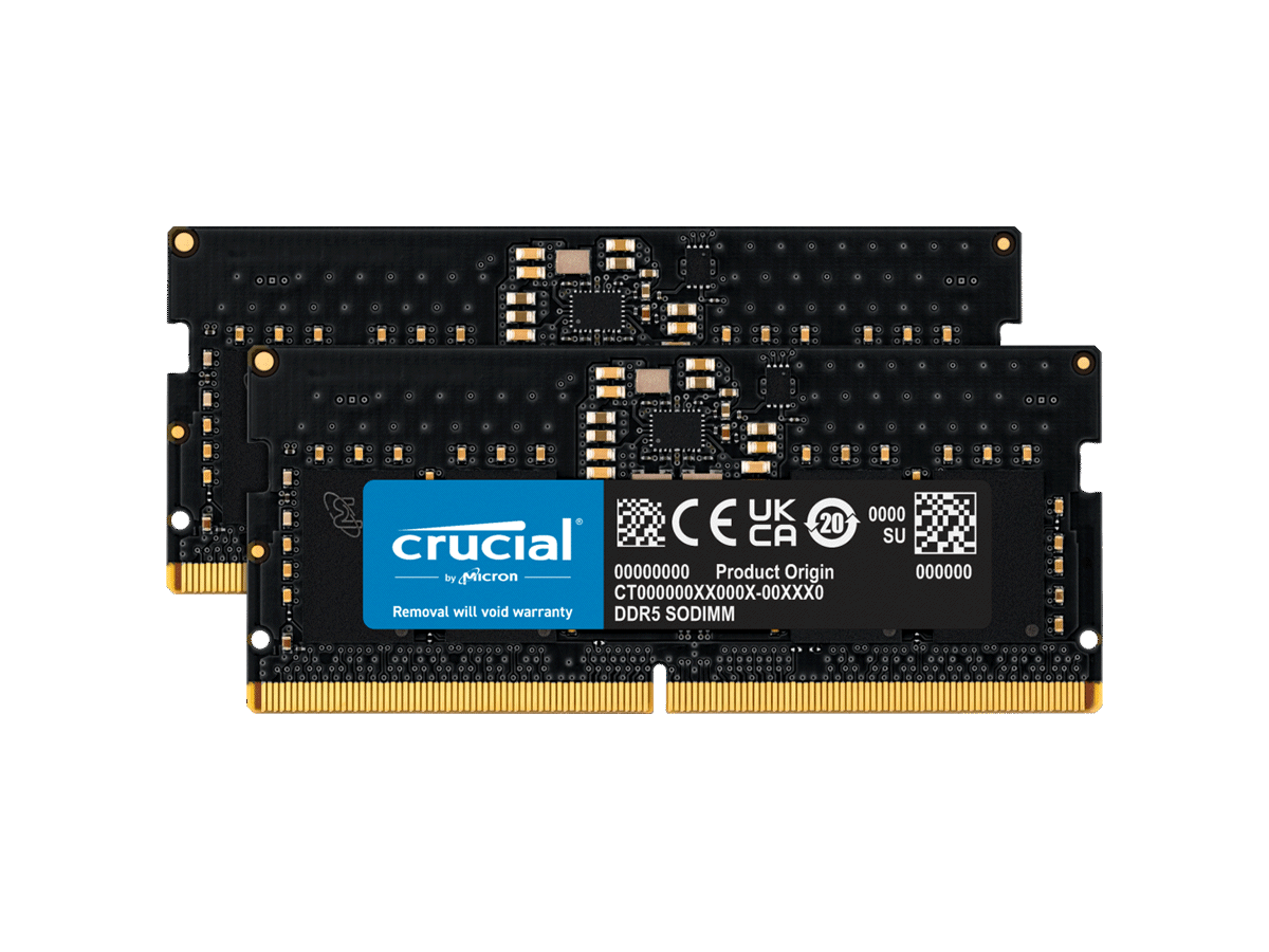 Crucial CT2K32G56C46S5 262pin SO-DIMM DDR5-5600 CL46-45-45