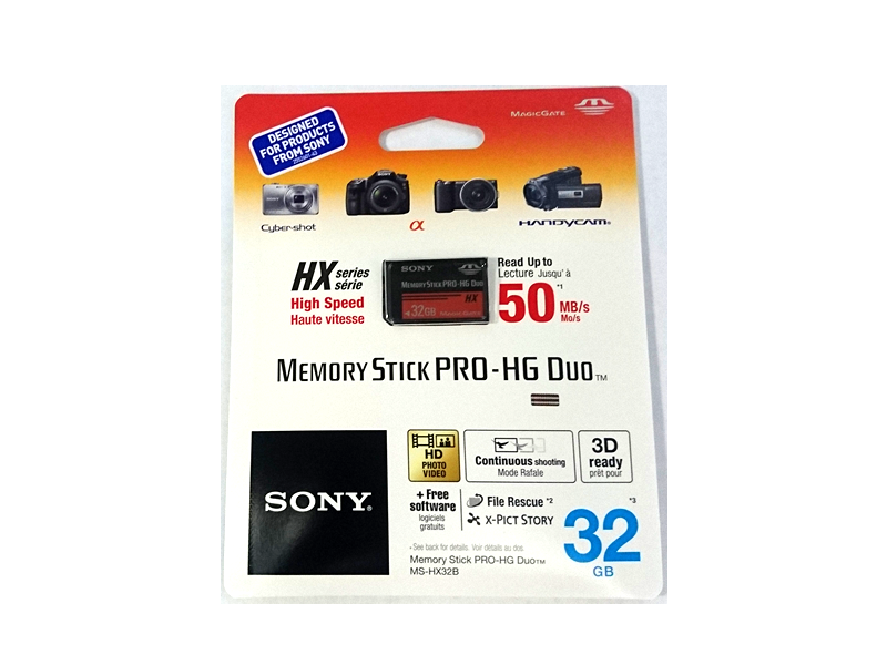 SONY MS-HX16B Pro Duo Memory Stick Pro-HG Duo 16GB [海外並行輸入